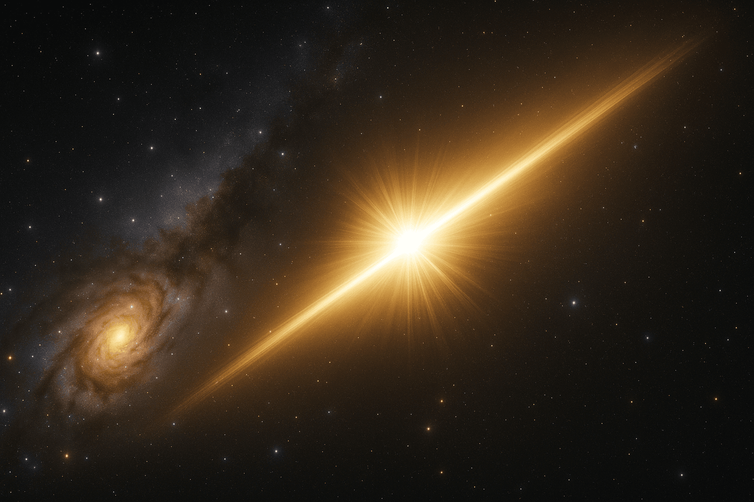 FRB rozświetla spiralną galaktykę w sąsiedztwie Drogi Mlecznej