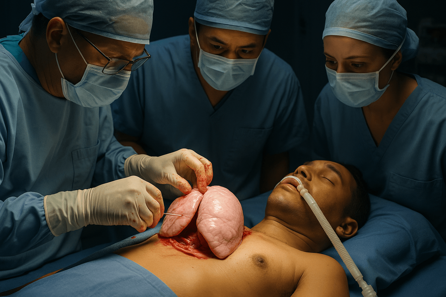 Chirurdzy testują granice nauki – pionierski zabieg ksenotransplantacji