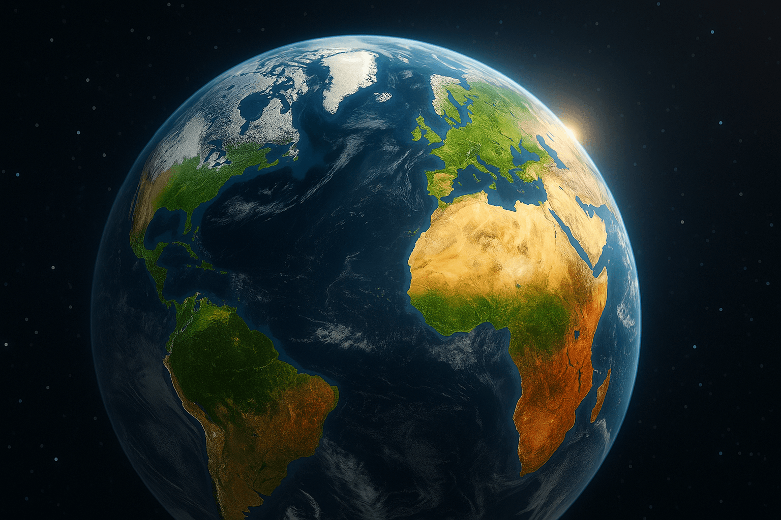 Zmienność sezonów na naszej planecie w jednym kadrze