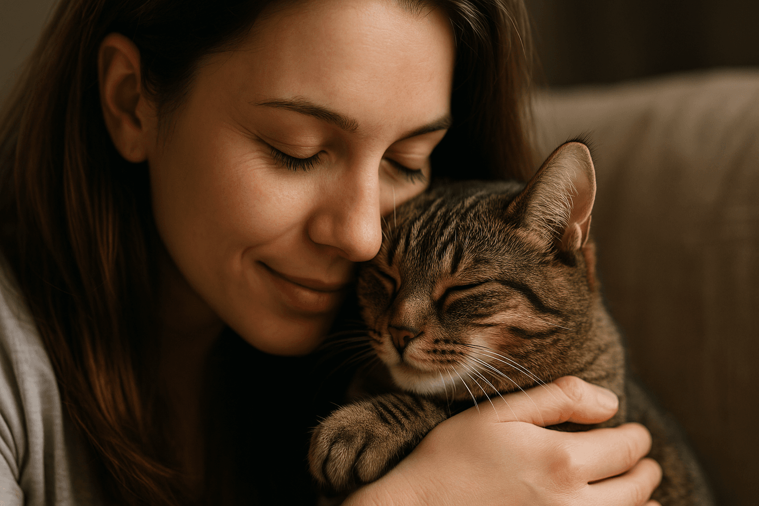 Bliskość, która koi stres – siła kociej miłości