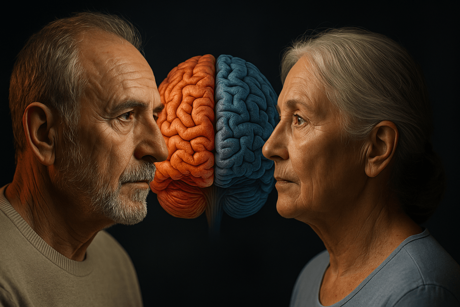 Gdy objętość spada: mężczyzna vs kobieta