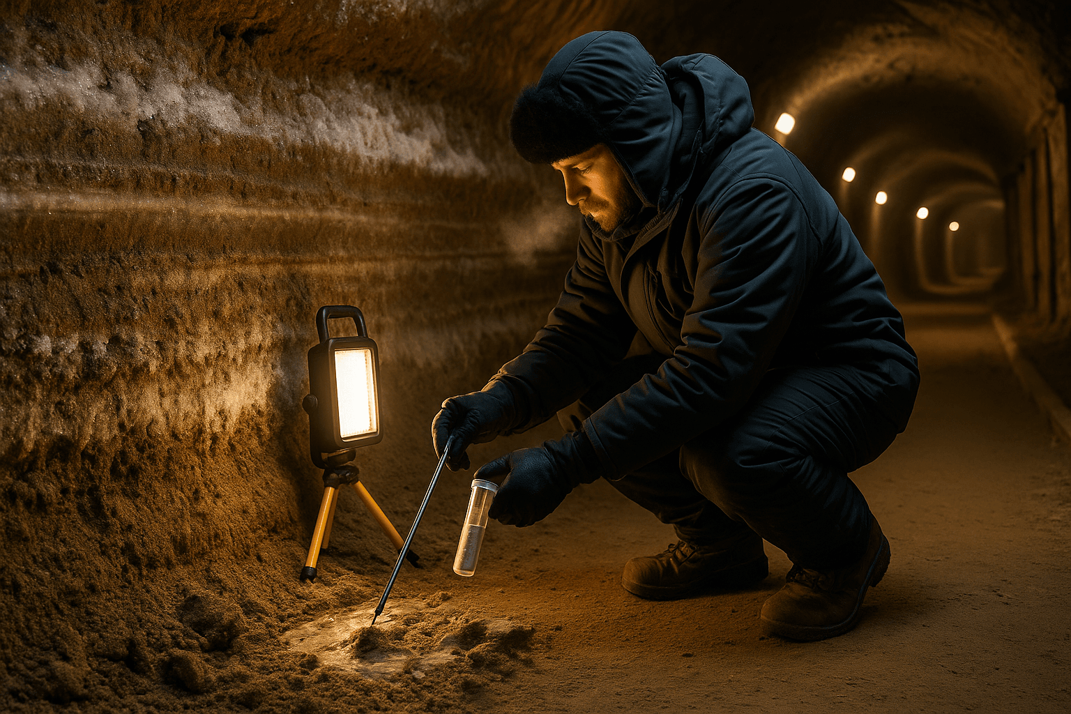 40 000 lat ciszy: naukowiec pobiera kluczowy rdzeń