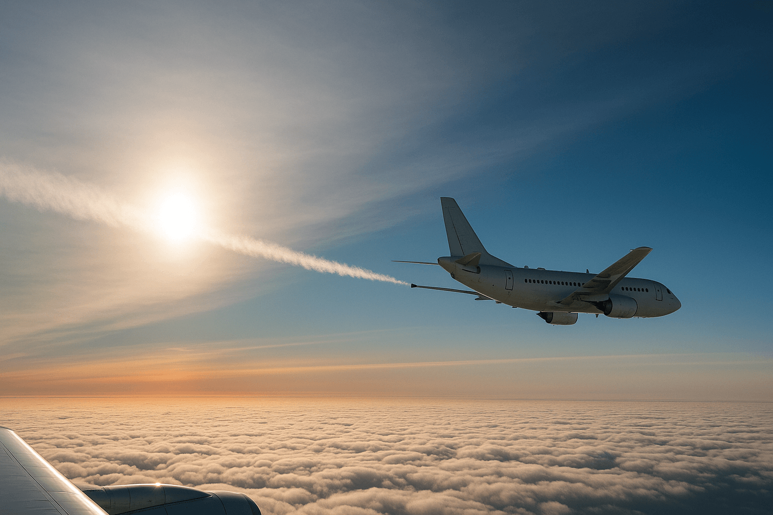 Przyciemnianie słońca: jak wygląda SAI z wysokości 12 km