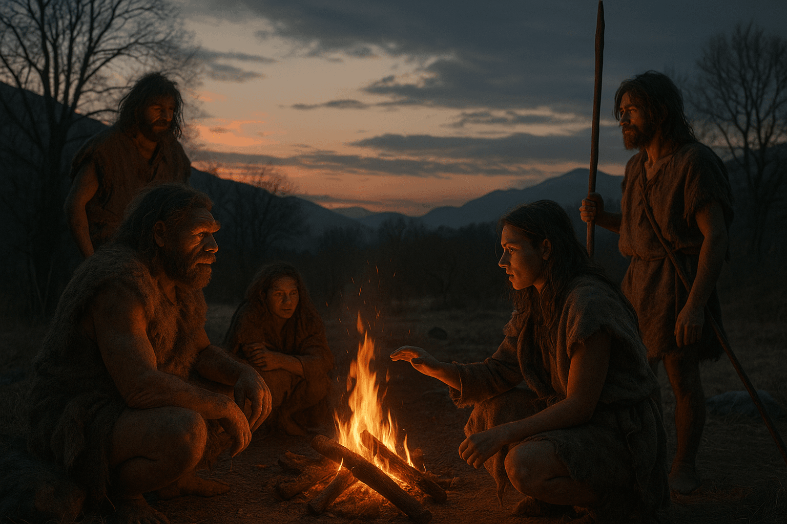 Ogień, który nas łączył – wspólne chwile naszych przodków