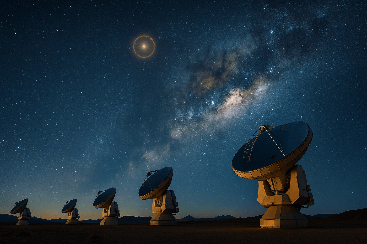 Radioteleskopy na Atakamie i daleki kwazar: termometr sprzed 7 miliardów lat