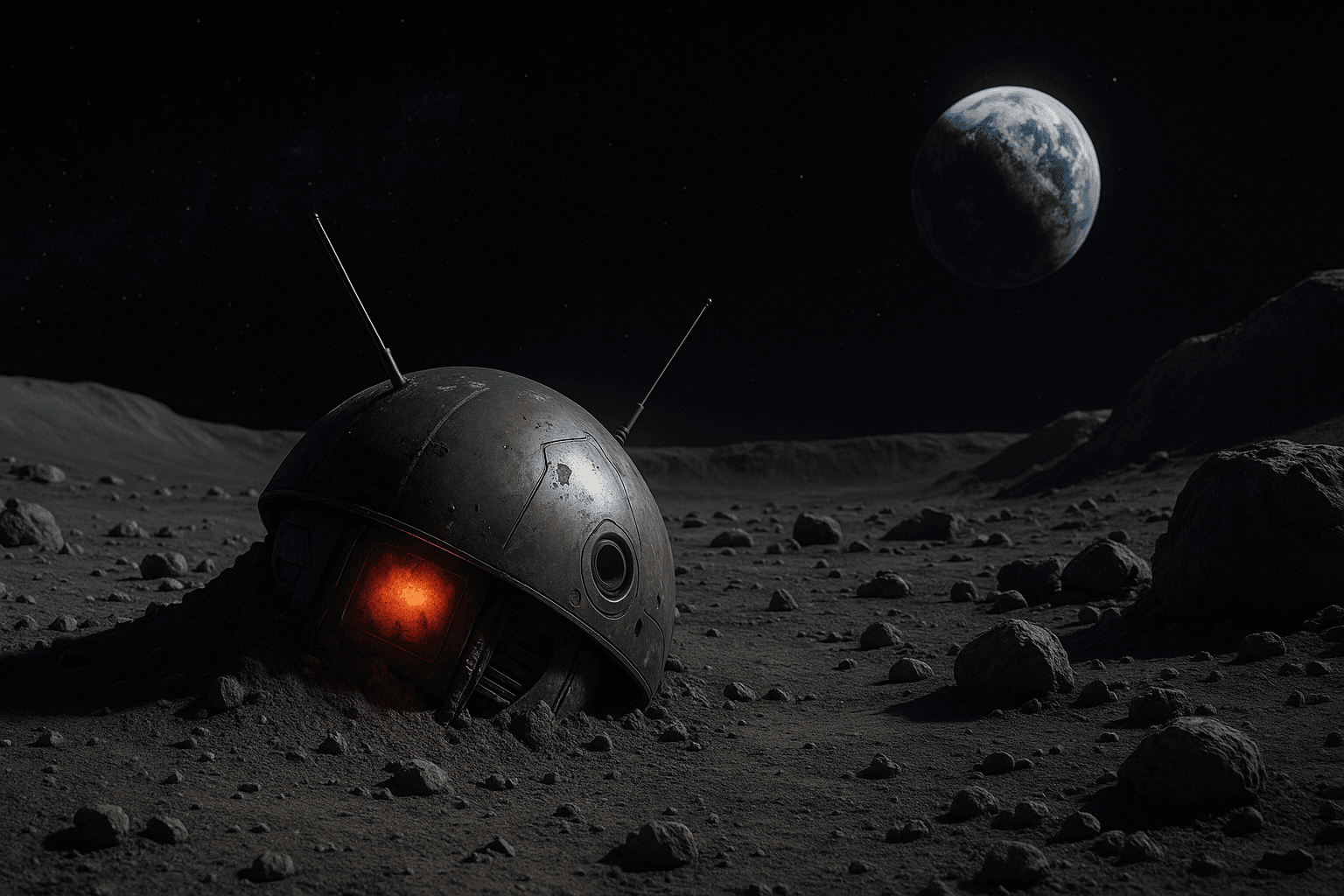 Ziemia nad horyzontem, pytanie pod stopami