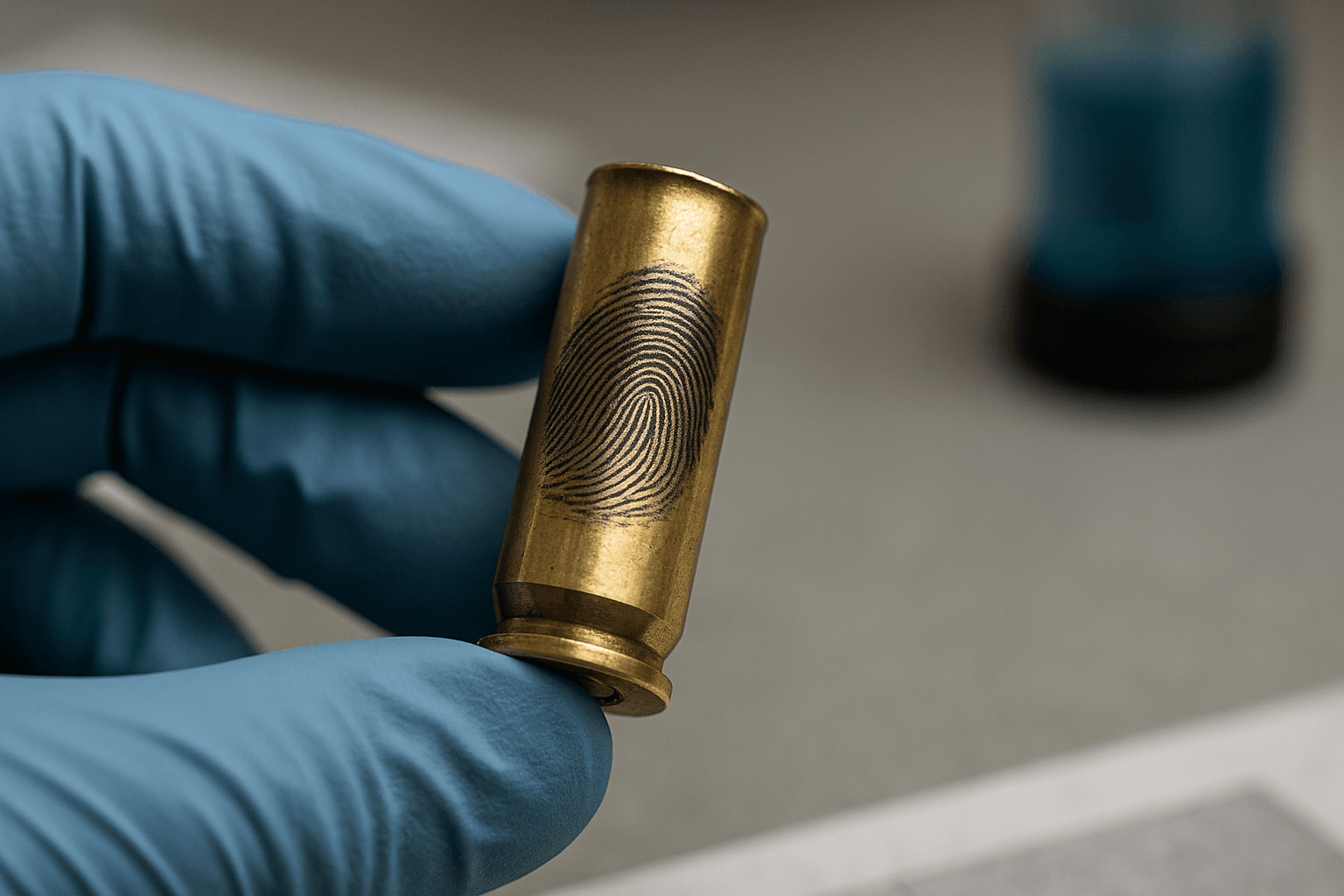 Święty Graal” daktyloskopii: realistyczny ślad na łusce po strzale