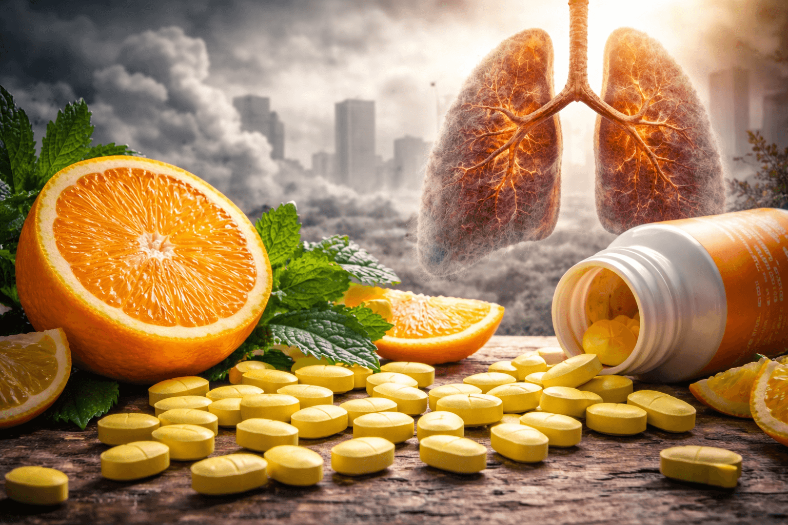 Prosty składnik diety kontra zanieczyszczenie powietrza