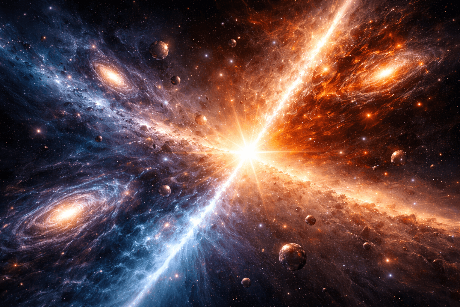 Granica nierówności: możliwa asymetria struktury kosmosu