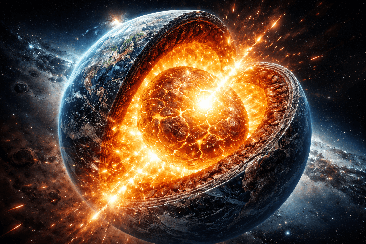 Dynamiczne jądro Ziemi – wizualizacja przełomowego odkrycia naukowego