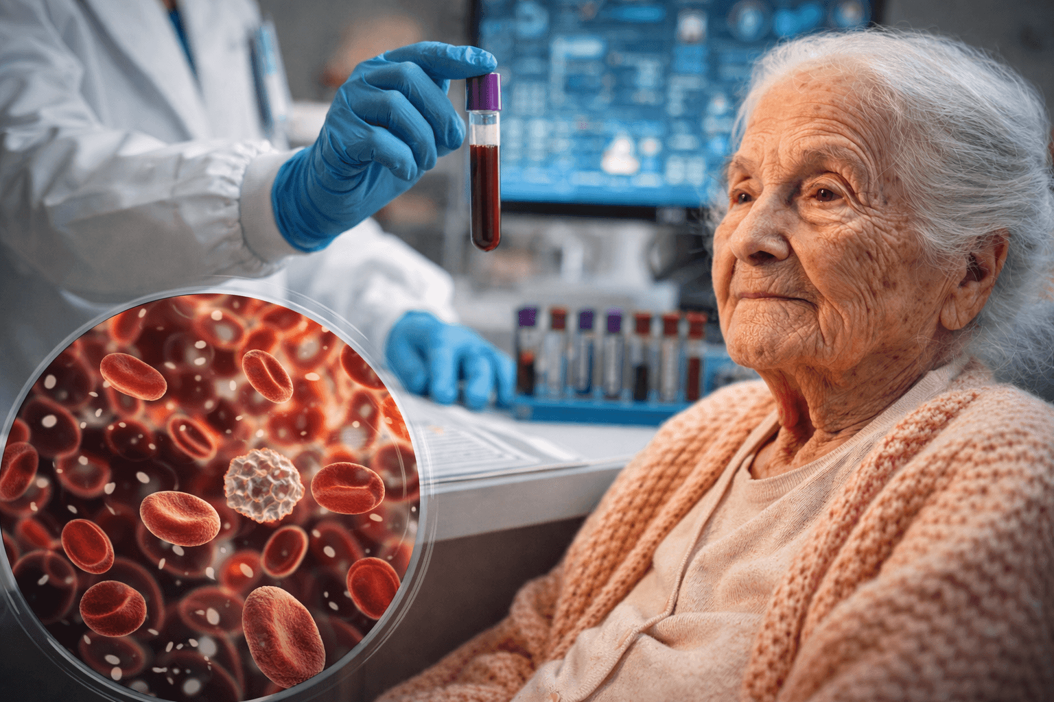Nauka patrzy w krew: jak starzeje się organizm wyjątkowo długowiecznych osób