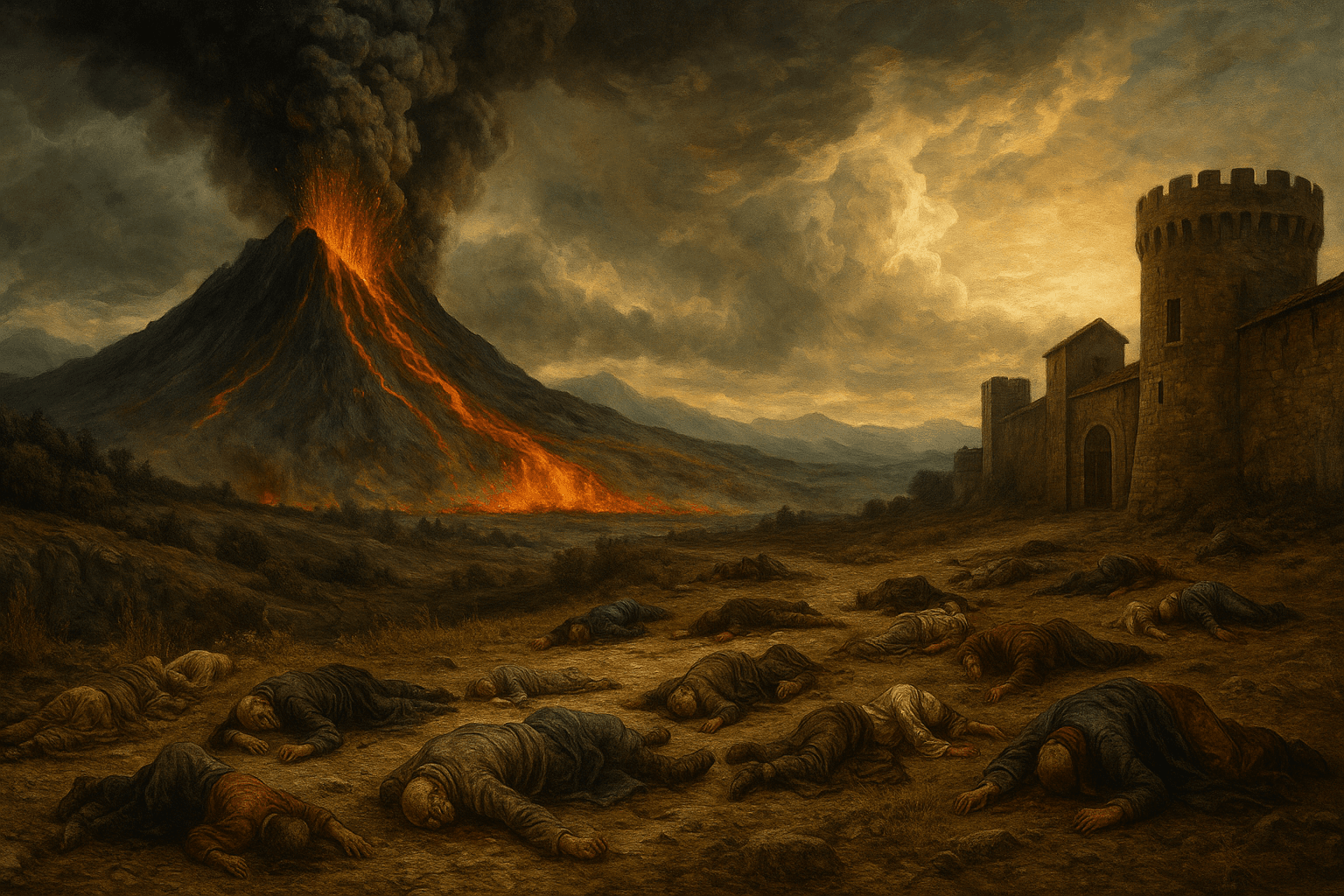 Gdy niebo płonie, a ziemia umiera: wizja XIV-wiecznej Europy