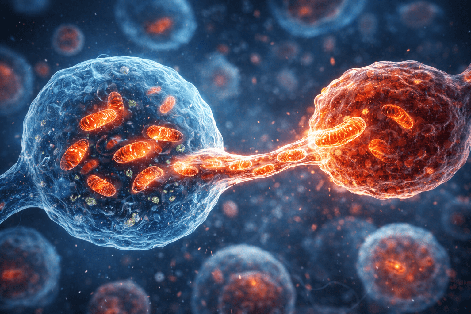 Biologiczne „doładowanie” komórek widziane z bliska