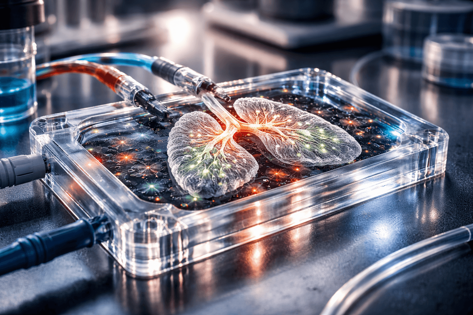 Nowa era badań nad gruźlicą: realistyczne płuco na układzie scalonym