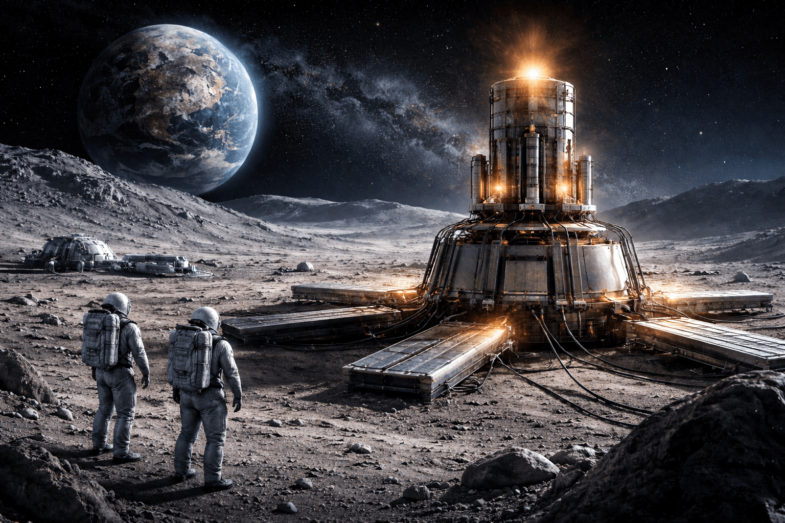 Stałe zasilanie na Księżycu – jak może wyglądać nuklearny system NASA