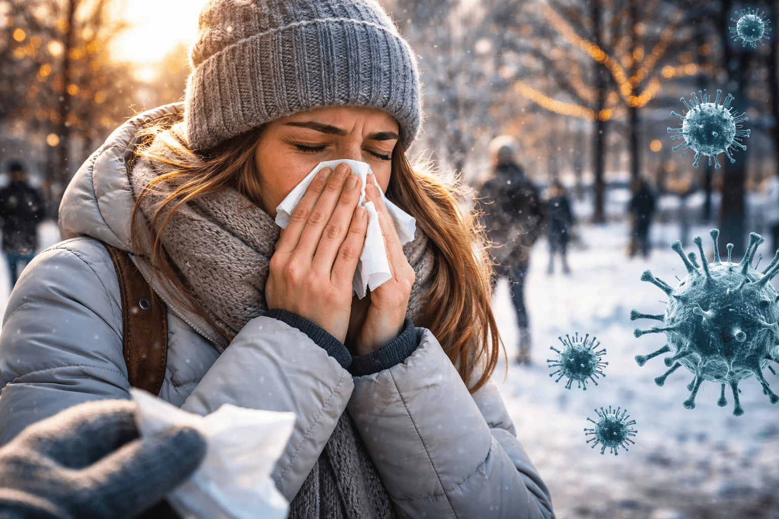 Przeziębienie w chłodny dzień: kiedy zimno osłabia naturalną obronę nosa