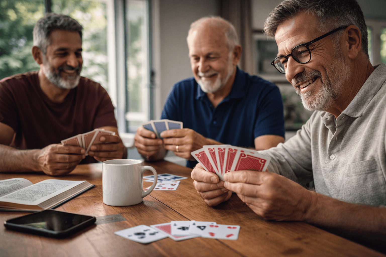 Nie każda kanapa ogłupia: spotkanie przy kartach lepsze niż telewizor