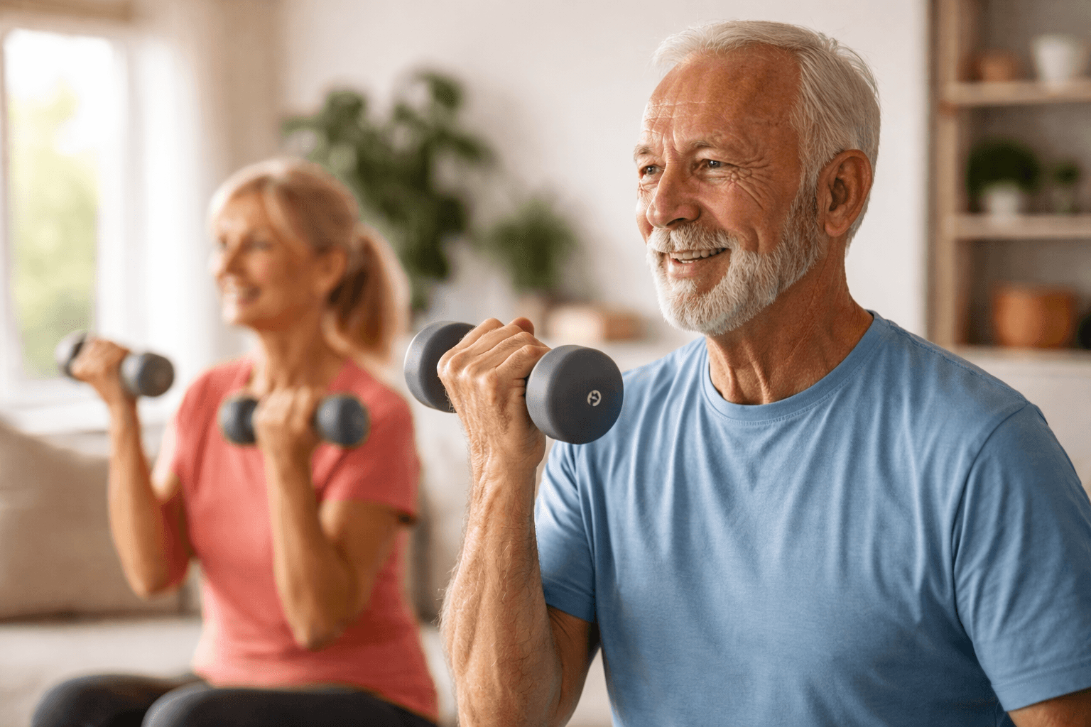 Aktywne starzenie się zaczyna się od prostych ćwiczeń