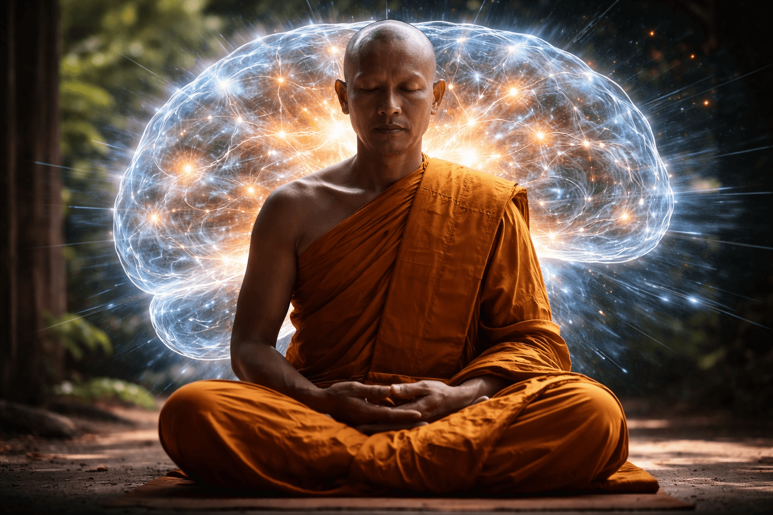 Spokój ciała, aktywny umysł – wizualizacja zmian w mózgu podczas medytacji