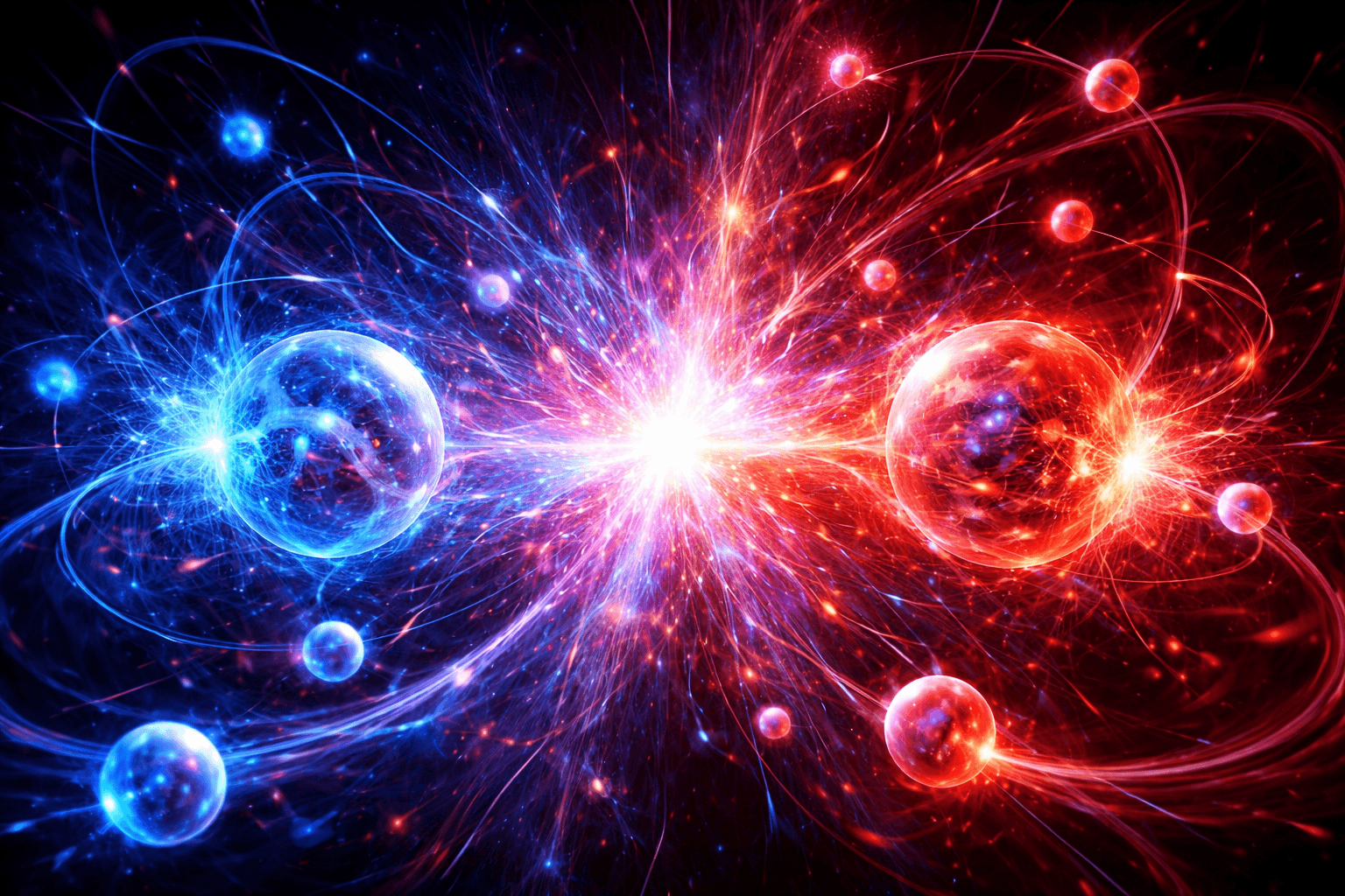 Energia uwolniona w spotkaniu antymaterii z materią